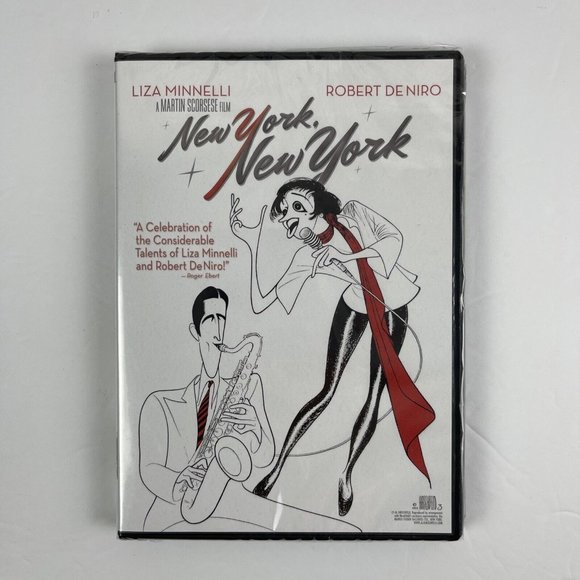 New York New York Movie 1977 DVD Liza Minnelli Music Drama Musical NEW SEALED - Picture 1 of 8